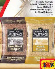 ANADOLU MUTFAĞI BULGUR 1 KG fiyat ve kampanya bilgisi